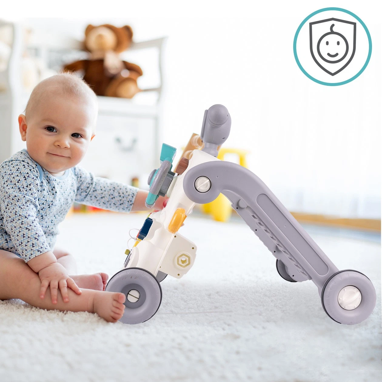 s-l1600 (2) Trotteur Bébé Multifonction 6 en 1 Éducatif & Musical – Image 10