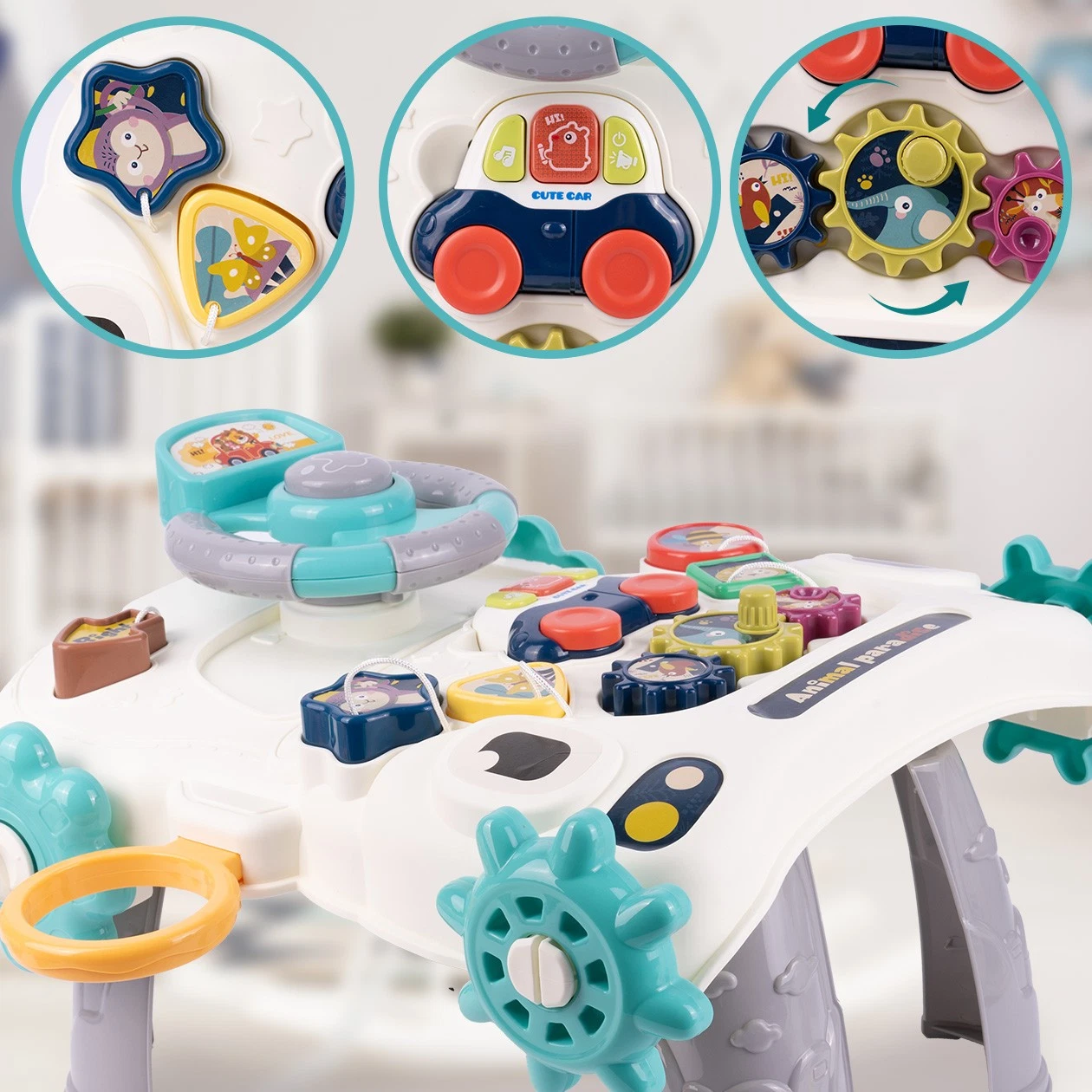 s-l1600 (4) Trotteur Bébé Multifonction 6 en 1 Éducatif & Musical – Image 8