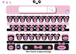 كتاب التخطيط المخصص باسم وصورة طفلك+ mini clavier هدية