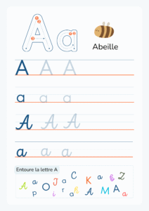 كتاب الحروف : طفلك هو بطل رحلة تعلم الفرنسية